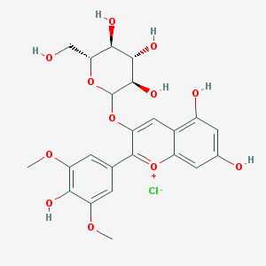 氯化锦葵色素-3-β-葡萄糖苷,锦葵花素葡萄糖苷中药对照品CAS：7228-78-6
