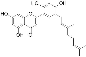 5'-香叶基-5,7,2',4'-四羟基黄酮(1221762-70-4)分析标准品,HPLC≥95%