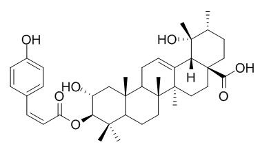 3-O-顺式对香豆酰委陵菜酸(121072-40-0)分析标准品,HPLC≥95%
