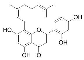 槐黄烷酮C(121927-91-1)分析标准品,HPLC≥95%