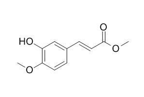 (E)-3'-羟基-4'-甲氧基肉桂酸甲酯(97966-29-5)分析标准品,HPLC≥95%