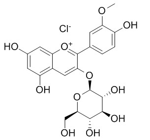 氯化芍药素-3-O-葡萄糖苷(6906-39-4)分析标准品,HPLC≥95%