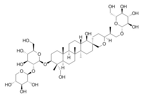 凤仙萜四醇苷F(160896-45-7)分析标准品,HPLC≥98%