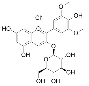 氯化锦葵色素-3-O-葡萄糖苷(7228-78-6)分析标准品,HPLC≥95%