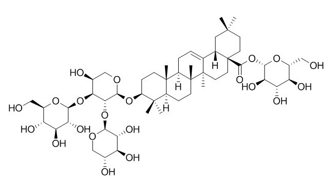 龙牙楤木皂甙VII(144118-18-3)分析标准品,HPLC≥97%