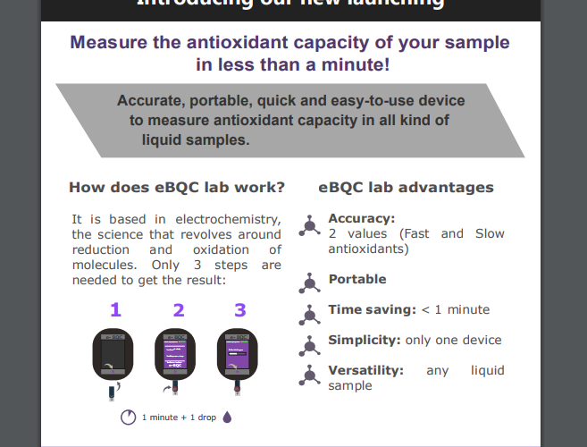 一分钟测定样品抗氧化能力