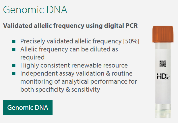 祝贺优宁维生物成为Horizon Discovery分子诊断标准品授权服务商