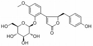(+)-Puerol B 2"-O-glucoside(868409-19-2)分析标准品,HPLC≥98%