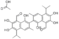 醋酸棉酚12542-36-8