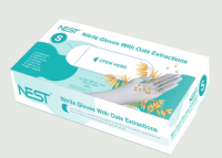 NEST胶体燕麦涂层腈手套 903011