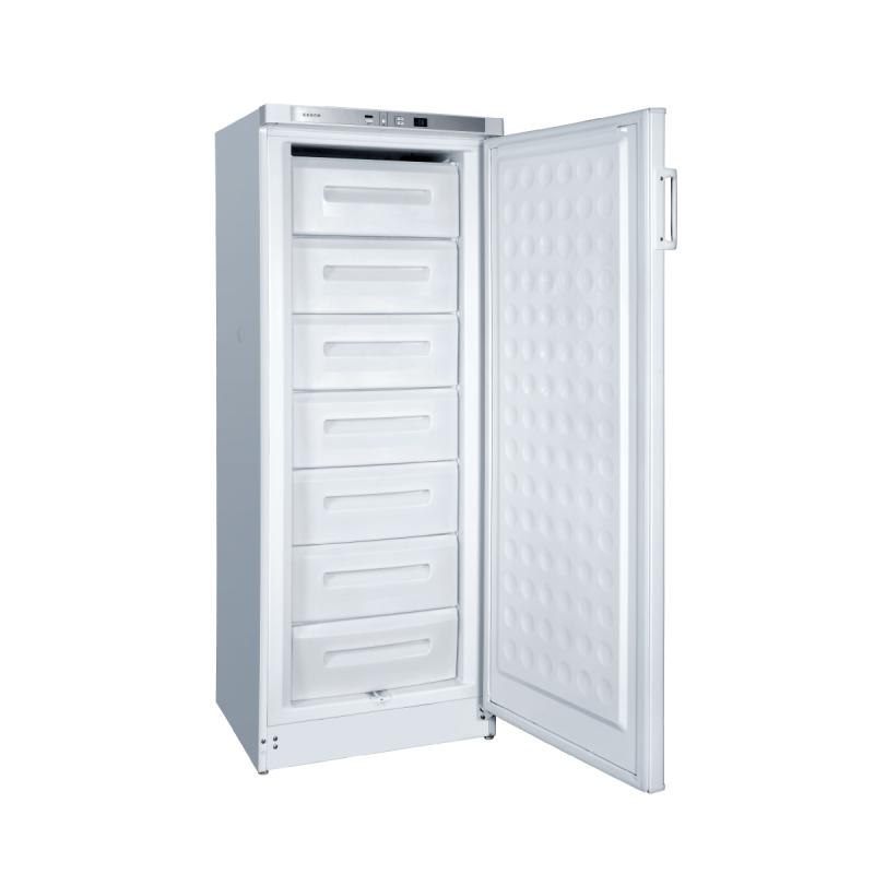 DW-25L262海尔低温保存箱_ DW-25L262海尔立式超低温冰箱_海尔低温冰箱型号产品图