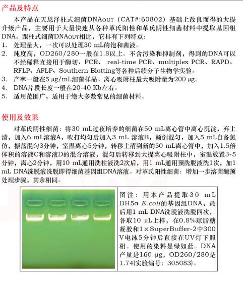 百万碱基级细菌 (G-)DNAout10 次费用