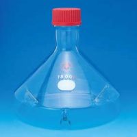 WHEATON 3877-30  培养瓶 培养，稀释，三个扰流板， 螺纹盖