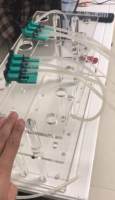 泵流操作架  免疫亲和柱实验架 正压固相萃取装置二合一装置 可定制