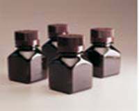 琥珀色方型培养基瓶