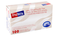 DisTech® 乳胶检查手套，无 粉（倍 护 型 ）