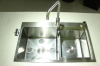 KD-1178 家用一体式水槽超声波洗菜机