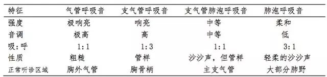 这么多种呼吸音 怎样才能分清楚