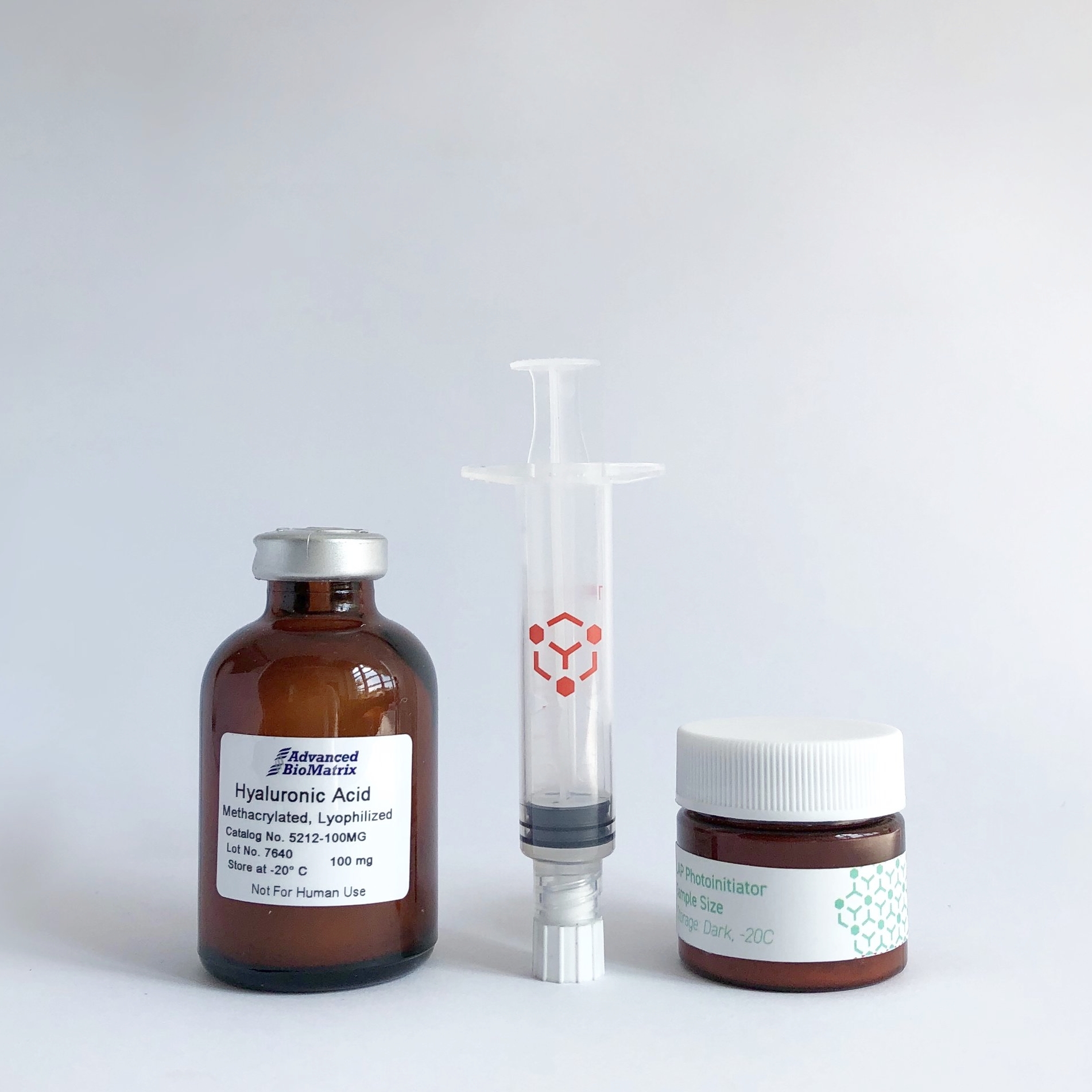 ALLEVI 公司代理，生物打印 生物墨水 光敏水凝胶，无菌甲基丙烯酸酯化透明质酸水凝胶 HAMA现货