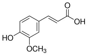 Ferulic acid 阿魏酸 CAS:1135-24-6