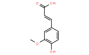 Trans-Ferulic acid 反式-阿魏酸 CAS:537-98-4
