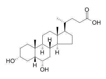Hyodeoxycholic acid 猪去氧胆酸 CAS:83-49-8