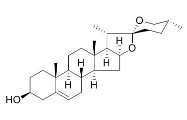 Diosgenin 薯蓣皂苷元,薯蓣皂素,CAS:512-04-9