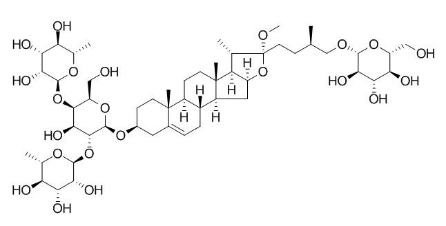 Methyl protodioscin 甲基原薯蓣皂苷,CAS:54522-52-0