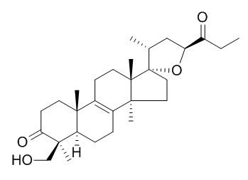 3-Dehydro-15-deoxoeucosterol (4beta,23S)-17,23-环氧-28-羟基-27-去甲羊毛甾-8-烯-3,24-二酮 CAS:81678-46-8