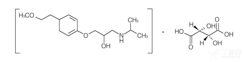 美托洛尔结构图片