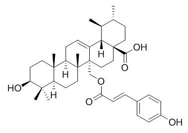 27-p-Coumaroyloxyursolic acid 27-对香豆酰氧基熊果酸 CAS:73584-67-5