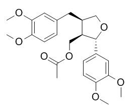 9-O-Acetyl-4,4'-di-O-methyllariciresinol 9-O-乙酰基-4,4'-二-O-甲基落叶松树脂醇 CAS:73354-15-1