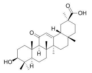 Glycyrrhetinic acid 甘草次酸 CAS:471-53-4