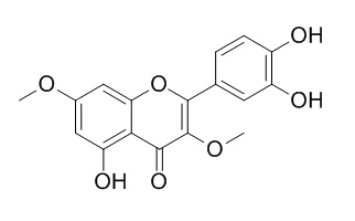 3,7-Di-O-methylquercetin 3,7-二-O-甲基槲皮素 CAS:2068-02-2