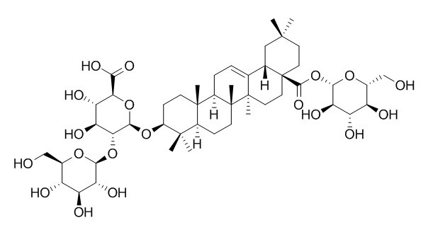 Ginsenoside Ro 人参皂苷Ro,竹节参苷V,CAS:34367-04-9