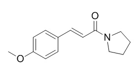 Piperlotine A 1-[(2E)-3-(4-甲氧JI苯基)-1-氧代-2-丙烯基]口此咯烷 CAS:389572-70-7