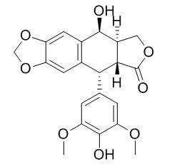 4'-Demethylepipodophyllotoxin 4´-去甲基表鬼臼毒素 CAS:6559-91-7