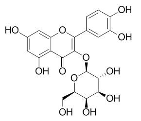 Hyperoside 金丝桃苷 CAS:482-36-0
