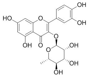 Quercitrin 槲皮苷,CAS:522-12-3