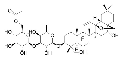6''-O-Acetylsaikosaponin D 6''-O-乙酰柴胡皂苷D  CAS:64340-45-0