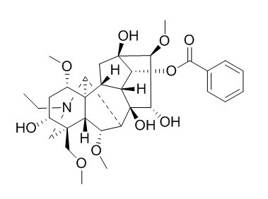 Benzoylaconine 苯甲酰乌头原碱CAS:466-24-0