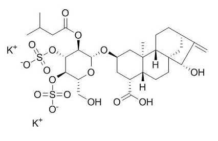 Atractyloside potassium salt 苍术苷二钾盐对照品 CAS号：102130-43-8