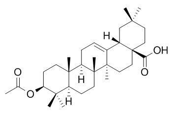3-O-Acetyloleanolic acid 齐墩果酸3-乙酸酯 CAS:4339-72-4