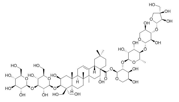 Platycodin D2 桔梗皂苷D2 CAS:66663-90-9