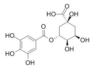 3-Galloylquinic acid 3-没食子酰基奎宁酸 CAS:17365-11-6