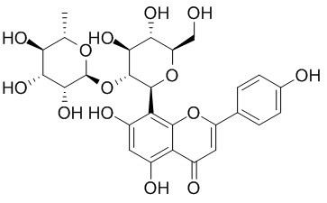 Vitexin-2''-O-rhamnoside 牡荆素鼠李糖苷 CAS:64820-99-1