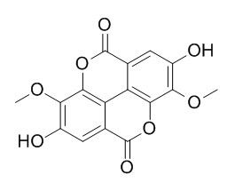 3,8-Di-O-methylellagic acid 3,3´-O-二甲基鞣花酸 CAS:2239-88-5