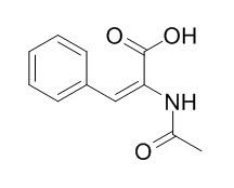 2-(Acetylamino)-3-phenyl-2-propenoic acid α-乙酰氨基肉桂酸 CAS:5469-45-4