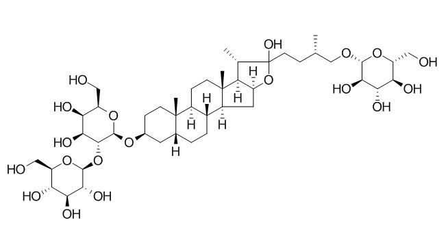 Timosaponin BII 知母皂苷BII,CAS:136656-07-0