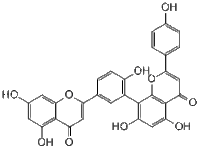 穗花杉双黄酮1617-53-4进口